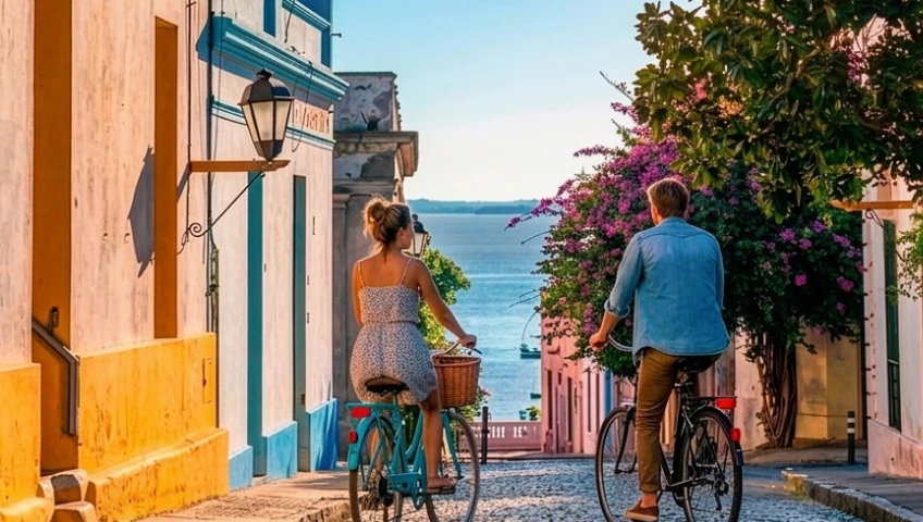 Colonia en bicicleta