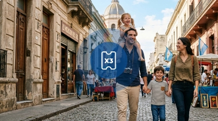 BUENOS AIRES MONTEVIDEO x 3